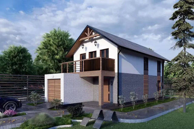 Cottage exterior design proposal